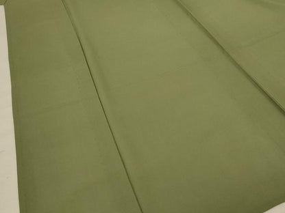 平和屋着物＊夏物 色無地 絽 梅松色 正絹 逸品 AABD8912jd