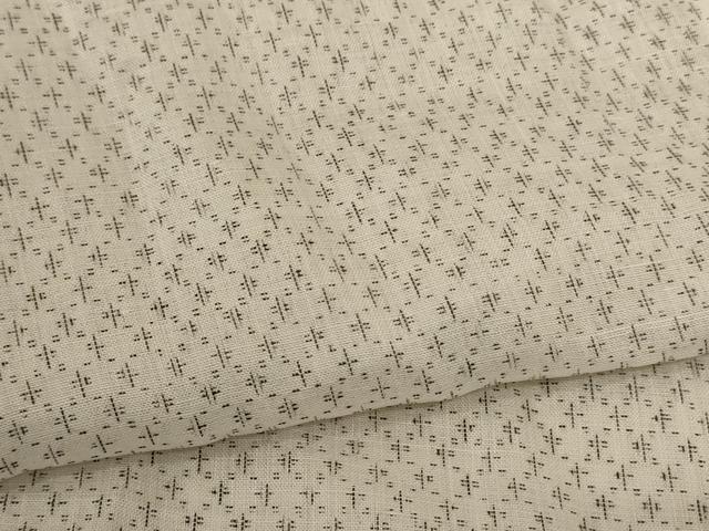 平和屋着物＊夏物　男性　小紋　紗　絣柄　AABD8922jd