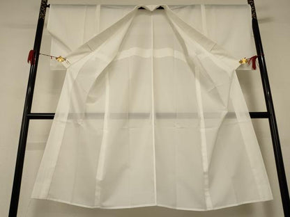平和屋着物＊夏物 長襦袢 絽 白色 やまと誂製 洗える着物 AABD8934jd