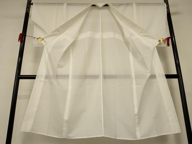 平和屋着物＊夏物 長襦袢 絽 白色 やまと誂製 洗える着物 AABD8934jd
