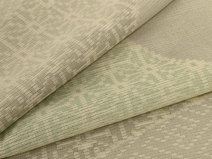 平和屋着物＊夏物 小紋 絽 切嵌吉祥文 正絹 逸品 AABD8942jd