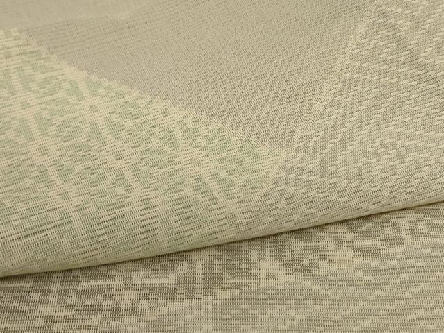 平和屋着物＊夏物 小紋 絽 切嵌吉祥文 正絹 逸品 AABD8942jd