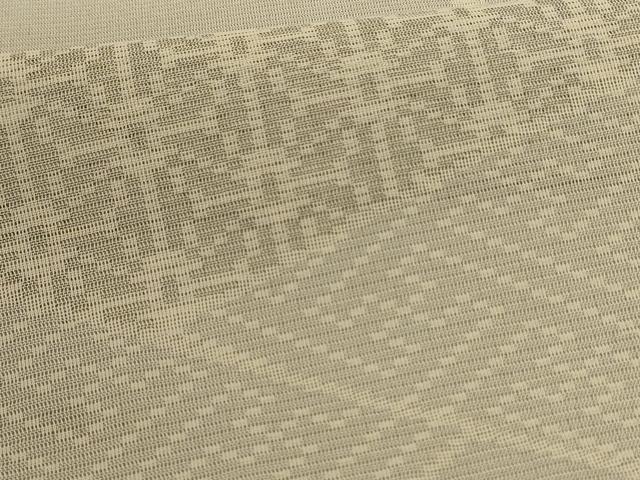 平和屋着物＊夏物 小紋 絽 切嵌吉祥文 正絹 逸品 AABD8942jd