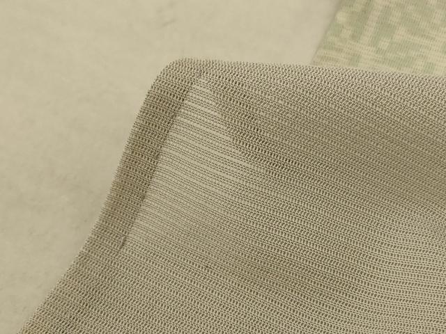 平和屋着物＊夏物 小紋 絽 切嵌吉祥文 正絹 逸品 AABD8942jd