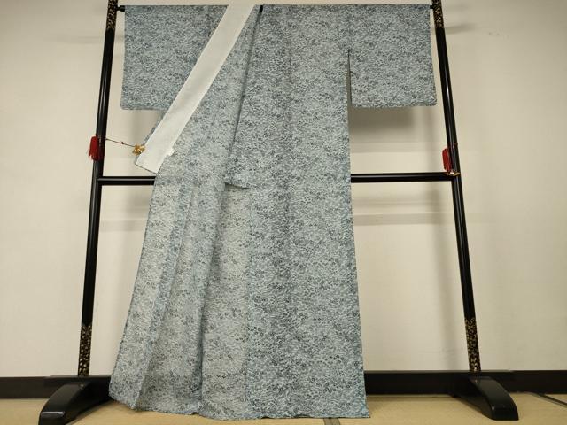 平和屋着物＊夏物 小紋 絽 松竹梅 洗える着物 AABD8945jd
