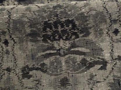 平和屋着物＊夏物 紗紬 幾何学文様 正絹 逸品 AABD8964jd