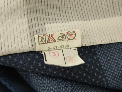 平和屋着物＊夏物 小紋 紗 変わり市松文様 洗える着物 AABD8974jd