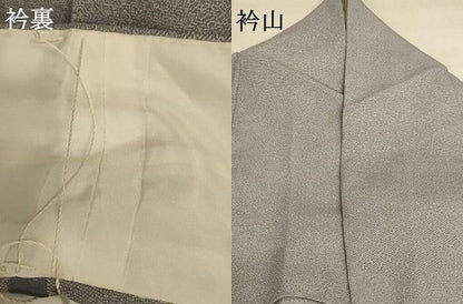 平和屋着物＊夏物 江戸小紋 絽 寄せ小紋柄 洗える着物 AABD8981jd