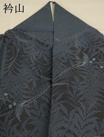 平和屋着物＊夏物 本場大島紬 夏大島 枝葉文 正絹 逸品 AABD8986jd