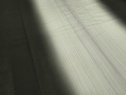 平和屋着物＊夏物 訪問着 絽 縞 暈し染め 正絹 逸品 AABD8989jd