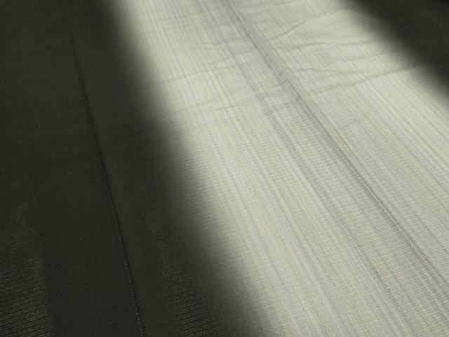 平和屋着物＊夏物 訪問着 絽 縞 暈し染め 正絹 逸品 AABD8989jd