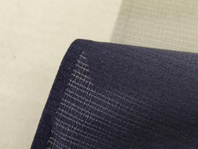 平和屋着物＊夏物　訪問着　絽　手描き　楓文　鮎　暈し染め　ロング丈　正絹　逸品　AABD8994jd