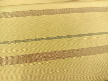 平和屋着物■上質な紬　横縞　正絹　逸品　AABD9058oa