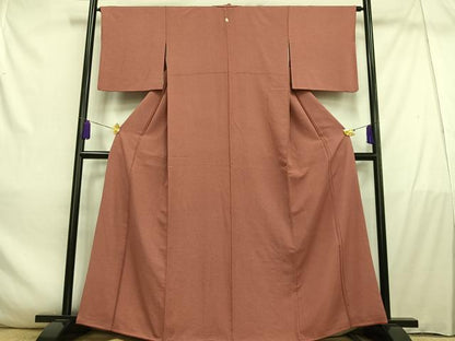 平和屋着物■江戸小紋　立波文　正絹　逸品　AABD9076oa
