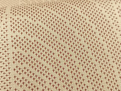 平和屋着物■上質な紬　幾何学文様　正絹　逸品　AABD9085oa