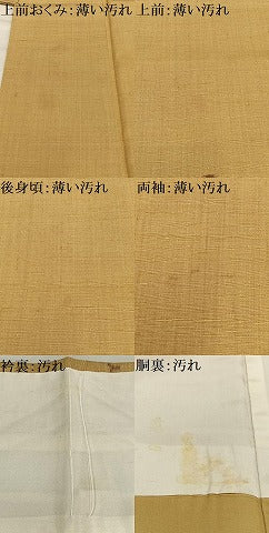 平和屋着物■上質な紬 人物文 正絹 逸品 AABD9098oa