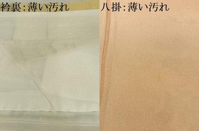 平和屋着物■上質な小紋　東海道五拾三次　鬼しぼ縮緬　正絹　逸品　AABD9106oa