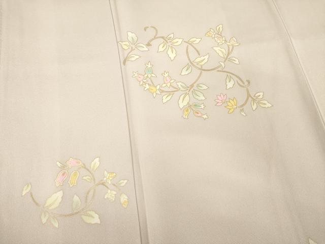 平和屋着物●訪問着　花丸文　金彩　正絹　逸品　AABD9342ck