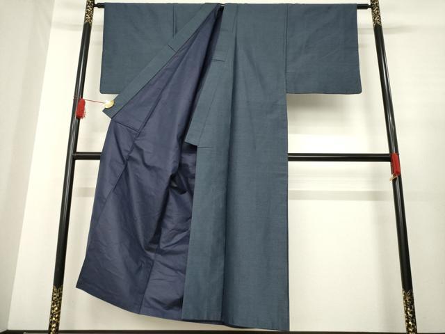 平和屋着物●男性　本場大島紬　アンサンブル　亀甲絣　正絹　逸品　AABD9362ck