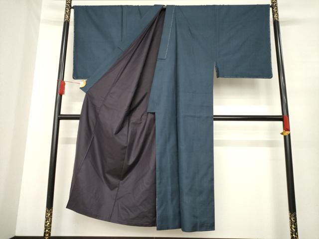 平和屋着物●男性　本場大島紬　アンサンブル　100亀甲　総詰め　正絹　逸品　AABD9365ck