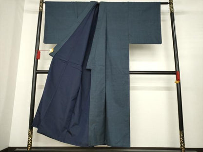 平和屋着物●男性　本場大島紬　アンサンブル　100亀甲　総詰め　正絹　逸品　AABD9366ck