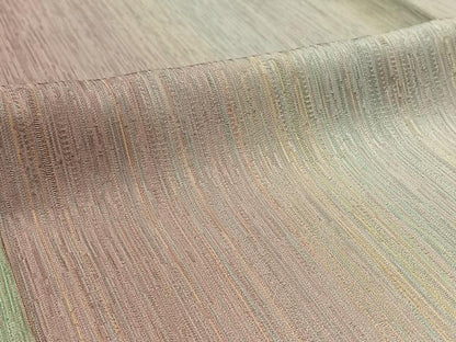 平和屋着物▽上質な小紋 単衣 霞文 暈し染め 正絹 逸品 AABD9409jh