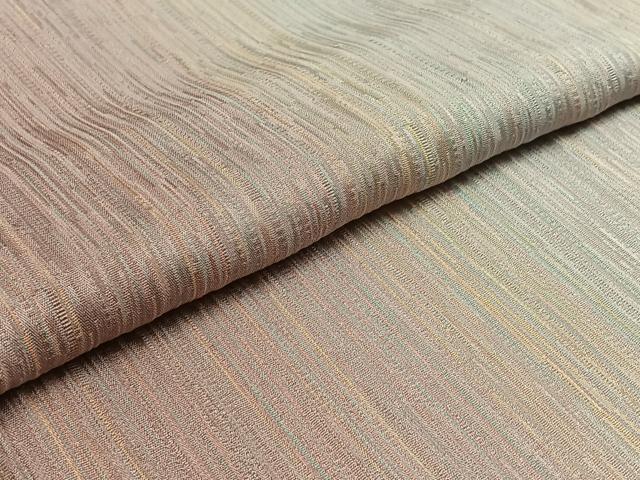 平和屋着物▽上質な小紋 単衣 霞文 暈し染め 正絹 逸品 AABD9409jh