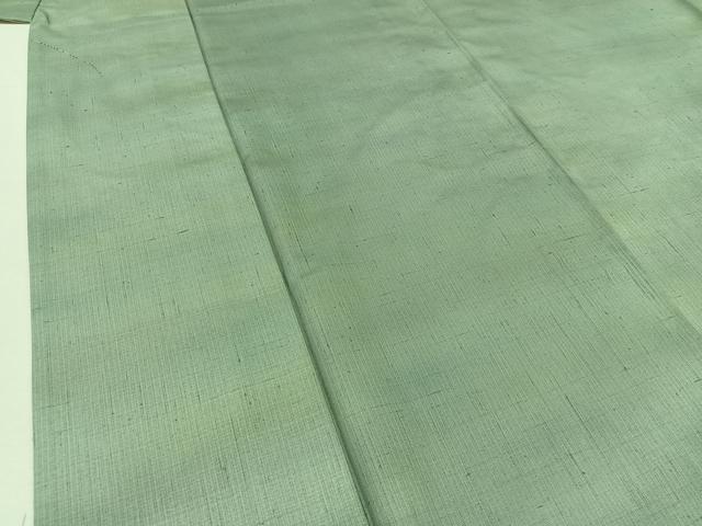 平和屋着物▽上質な紬 単衣 作家物 霞文 暈し染め 正絹 逸品 AABD9434jh