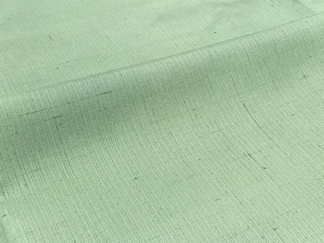 平和屋着物▽上質な紬 単衣 作家物 霞文 暈し染め 正絹 逸品 AABD9434jh