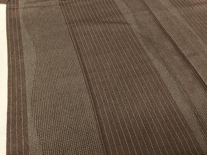 平和屋着物▽本塩沢 単衣 立涌間道 正絹 逸品 AABD9448jh
