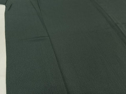 平和屋着物▽上質な色無地 単衣 百入茶色 正絹 逸品 AABD9450jh