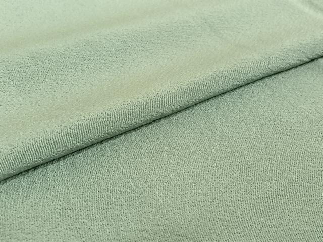 平和屋着物▽上質な色無地 単衣 秘色色 正絹 逸品 AABD9465jh