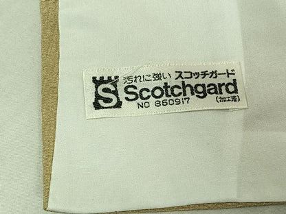 平和屋着物▽訪問着 単衣 霞文 暈し染め 正絹 逸品 AABD9471jh