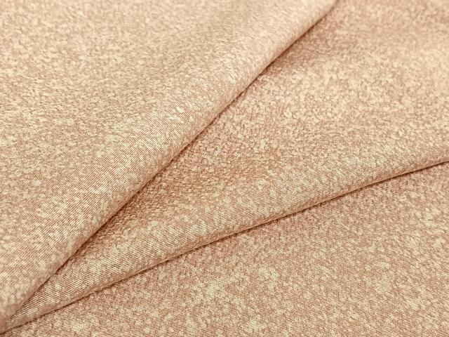 平和屋着物▽上質な小紋 単衣 霞文 正絹 逸品 AABD9472jh