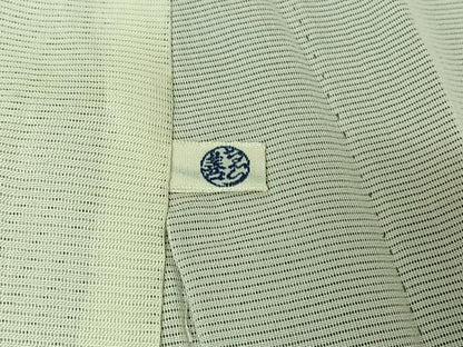 平和屋着物▽訪問着 無双 紗袷 紗×絽 芝文 暈し染め ゑり善扱い 正絹 逸品 AABD9474jh