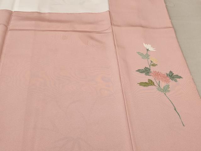 平和屋着物□訪問着 花蝶文 暈し染め 金彩 正絹 逸品 AABD9508st