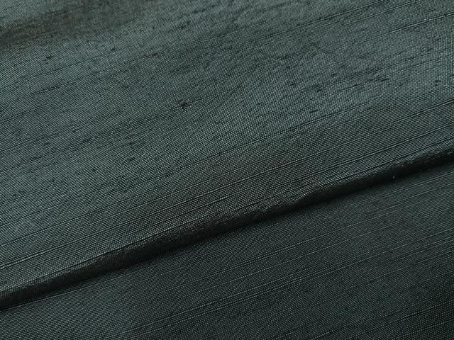 平和屋着物●男性　紬　アンサンブル　色無地　百入茶色　正絹　逸品　AABD9812ph