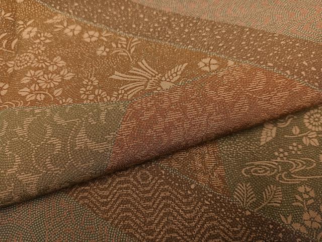 平和屋着物●訪問着　江戸小紋　花鳥舞蝶文　正絹　逸品　AABD9827ph