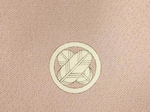 平和屋着物●創業460年・千總　色留袖　刺繍　花鳥文　金糸　金彩　正絹　逸品　AABD9932ck