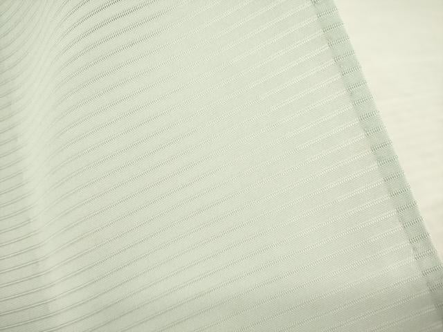 平和屋着物＊夏物 訪問着 絽 手描き 草花文 暈し染め 銀彩 正絹 逸品 AABD9937ck