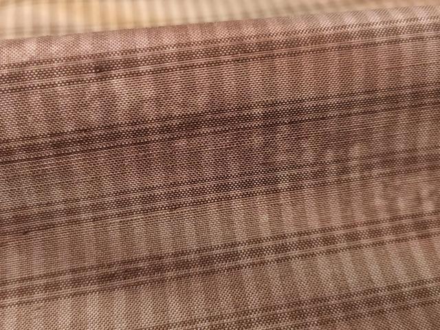 平和屋着物●訪問着　紬地　霞文　暈し染め　正絹　逸品　AABD9950ck