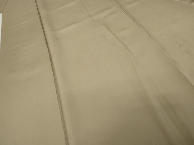 平和屋着物●江戸小紋 万筋 茶鼠色×江戸鼠色 正絹 逸品 AABD9987cs