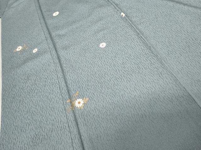 平和屋着物○友禅作家の巨匠 浅井青仁 小紋 花唐草文 正絹