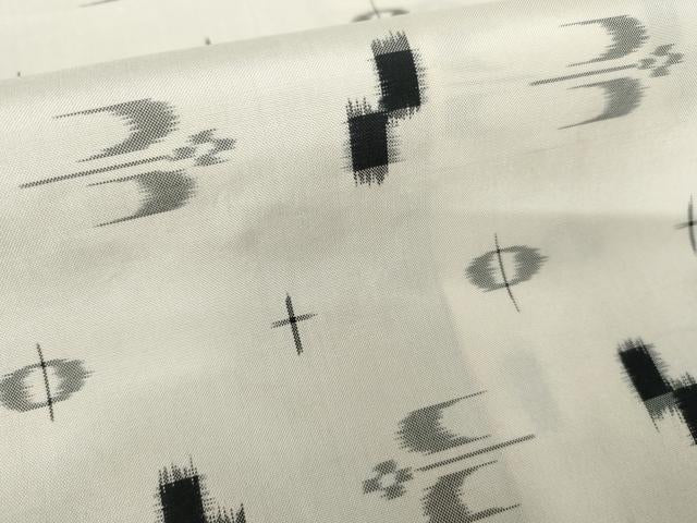 平和屋着物●本場琉球絣　紬　胴抜き仕立て　正絹　逸品　未使用　AABE0029cs