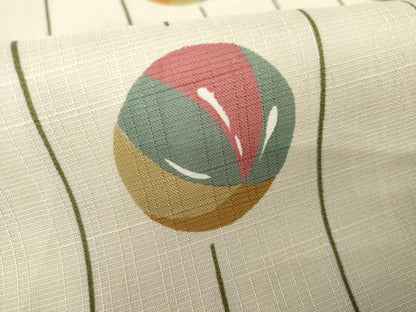 平和屋着物＊夏物 世界的ファッションデザイナー 山本寛斎 kansaiブランド 毬文 小紋 逸品 AABE0035cs