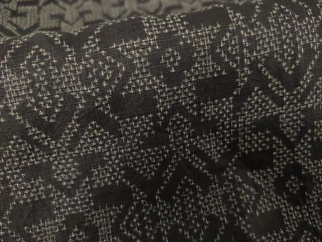 平和屋着物＊夏物 石川県指定無形文化財 能登上布 本麻