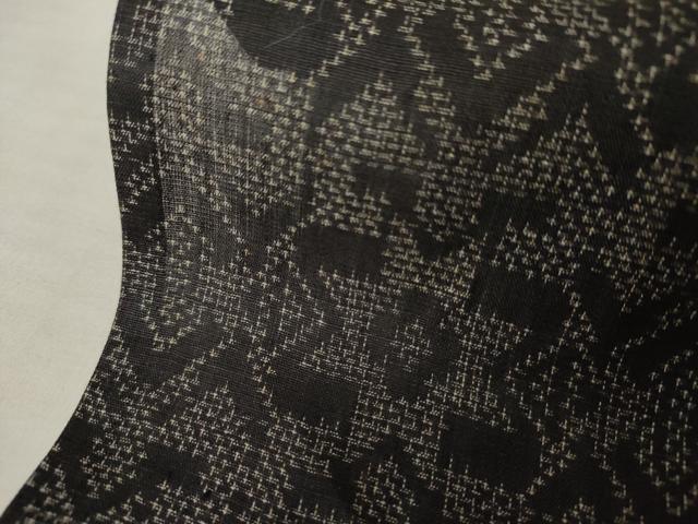 平和屋着物＊夏物 石川県指定無形文化財 能登上布 本麻