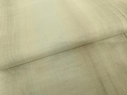 平和屋着物●紅花紬　米沢　青山みとも　霞間道　たとう紙付き　正絹　逸品　未使用　AABE0052cs