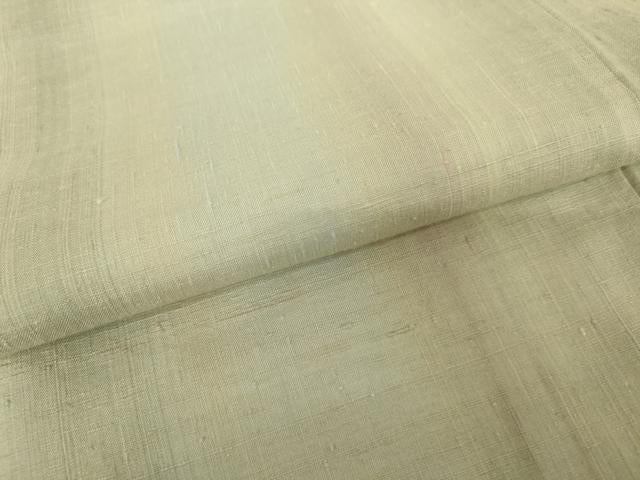 平和屋着物●紅花紬　米沢　青山みとも　霞間道　たとう紙付き　正絹　逸品　未使用　AABE0052cs