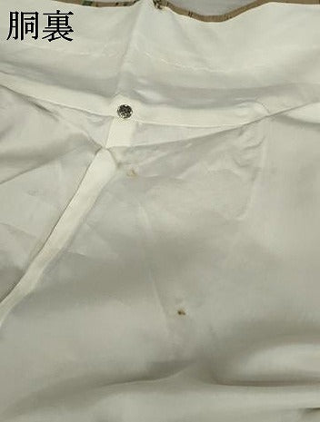 平和屋着物●上質な紬　横段文　正絹　逸品　未使用　AABE0093cs